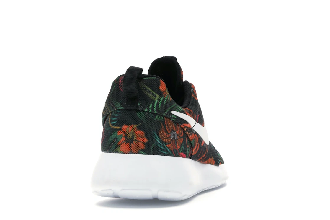 Vue 29 de Nike Roshe Run Floral Print Total Orange