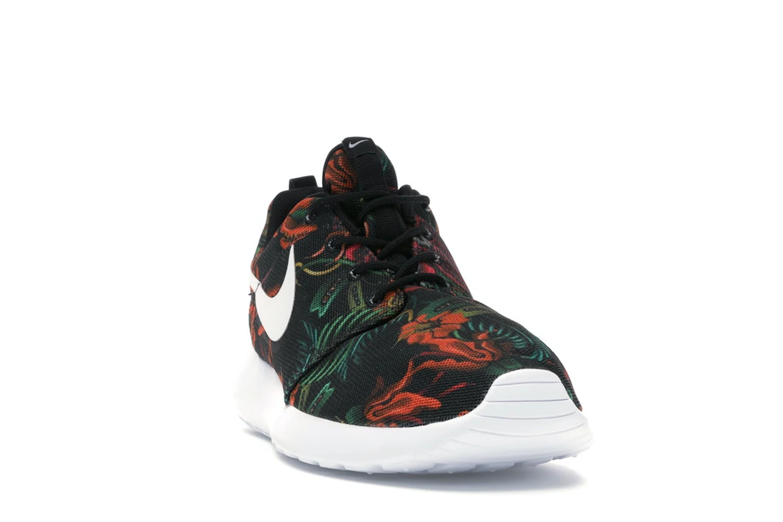 Vue 8 de Nike Roshe Run Floral Print Total Orange