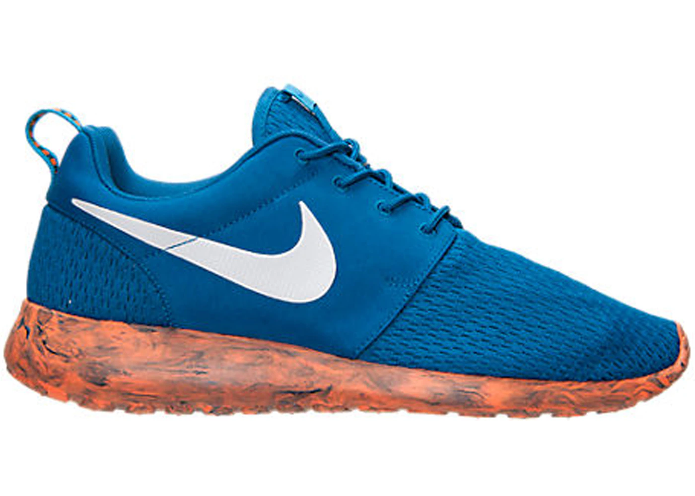 Nike Roshe Run Marble Military Blue Orange