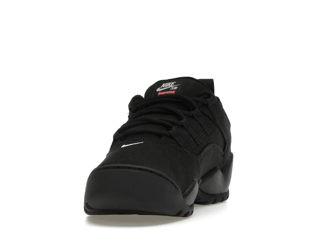 Vue 12 de Nike SB Darwin Low Supreme Black