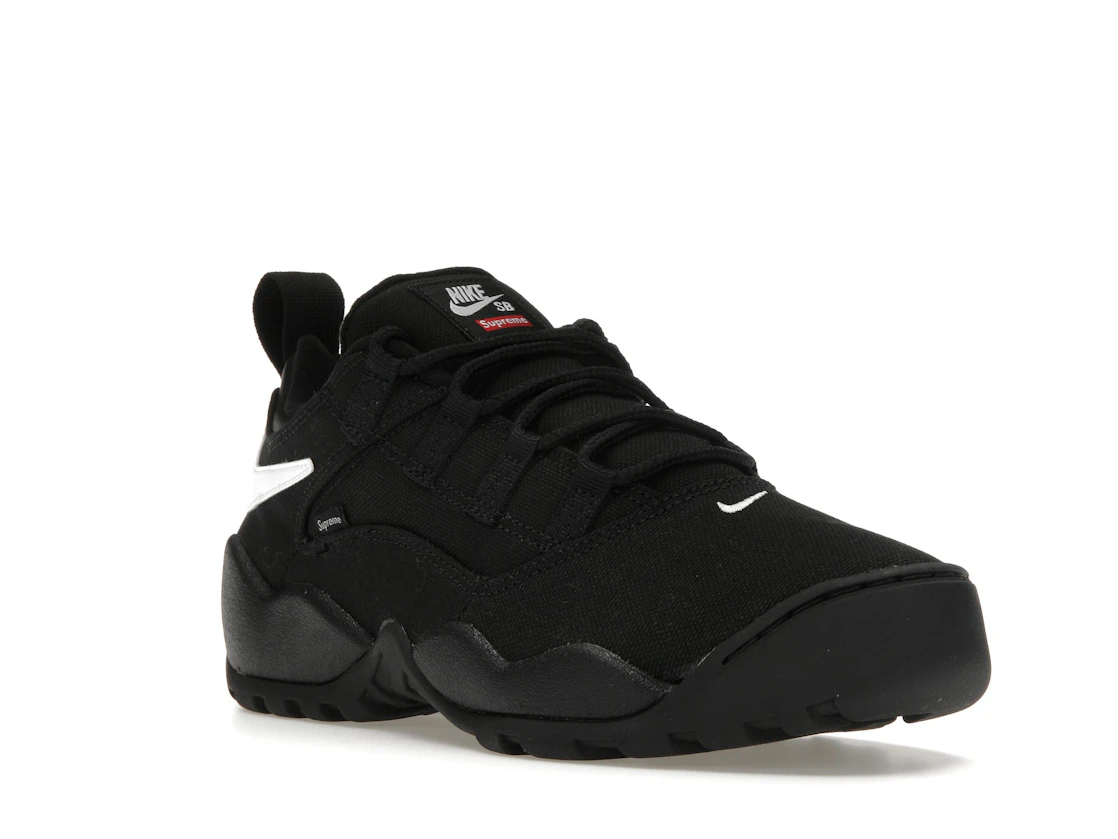 Vue 6 de Nike SB Darwin Low Supreme Black
