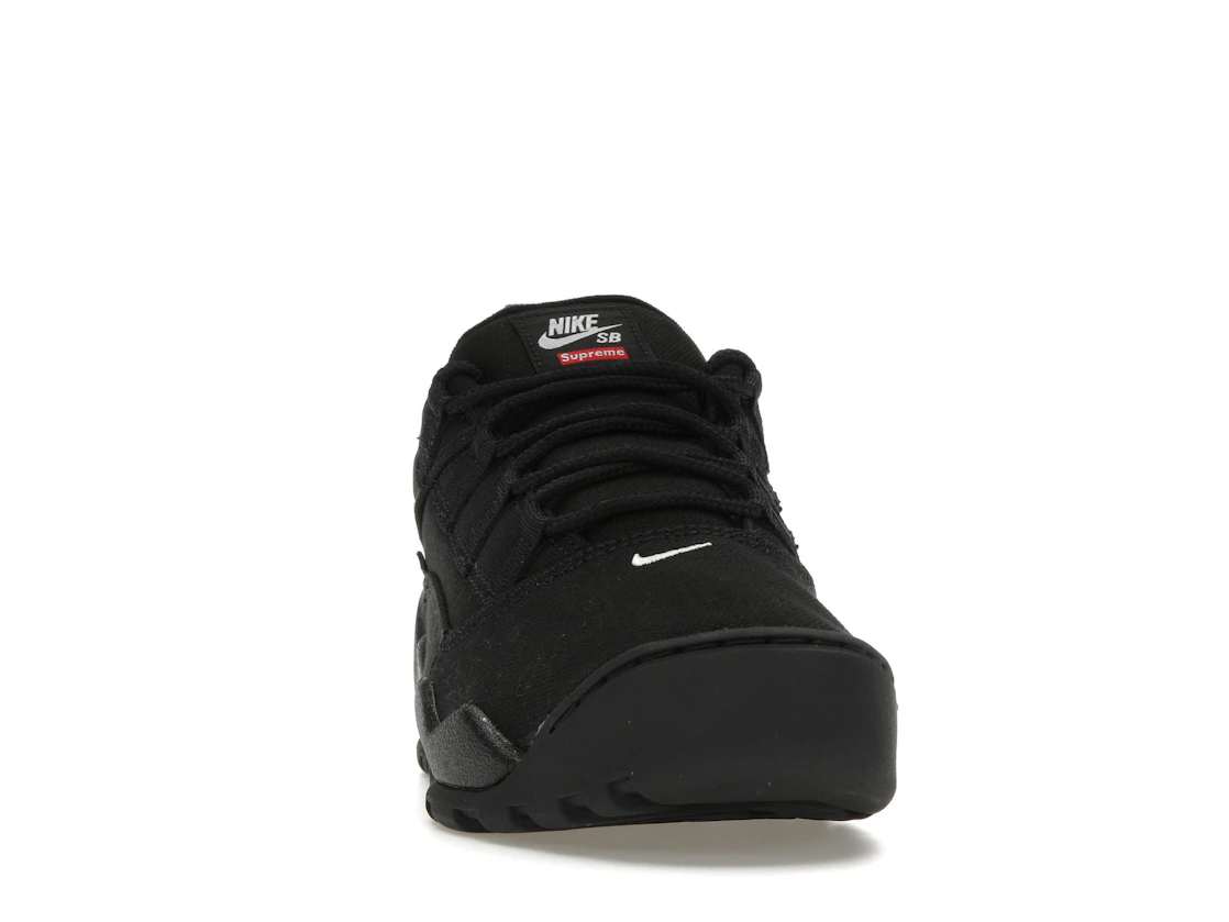 Vue 9 de Nike SB Darwin Low Supreme Black