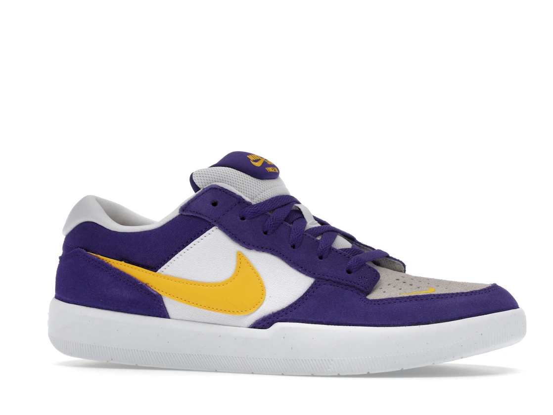 Vue 3 de Nike SB Force 58 Court Purple Amarillo