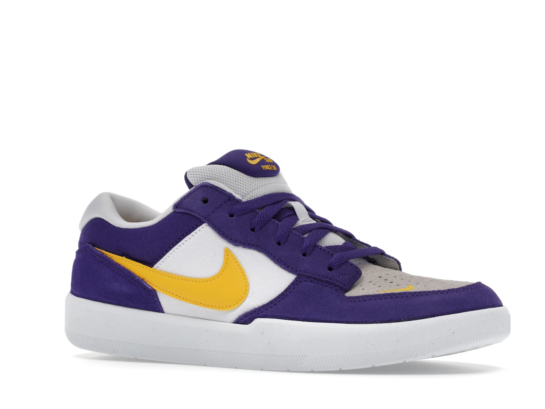 Vue 4 de Nike SB Force 58 Court Purple Amarillo