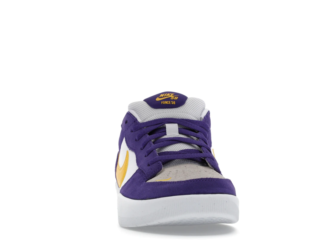 Vue 9 de Nike SB Force 58 Court Purple Amarillo