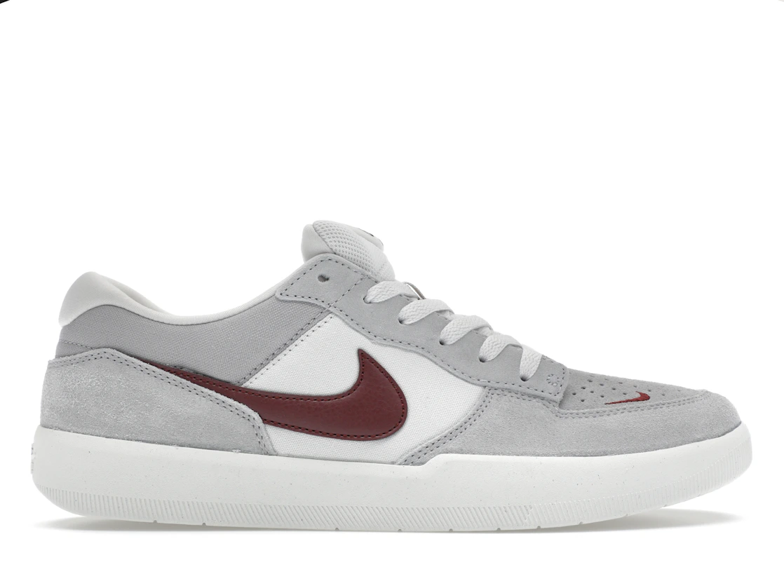 Vue 1 de Nike SB Force 58 Platinum Tint Dark Red