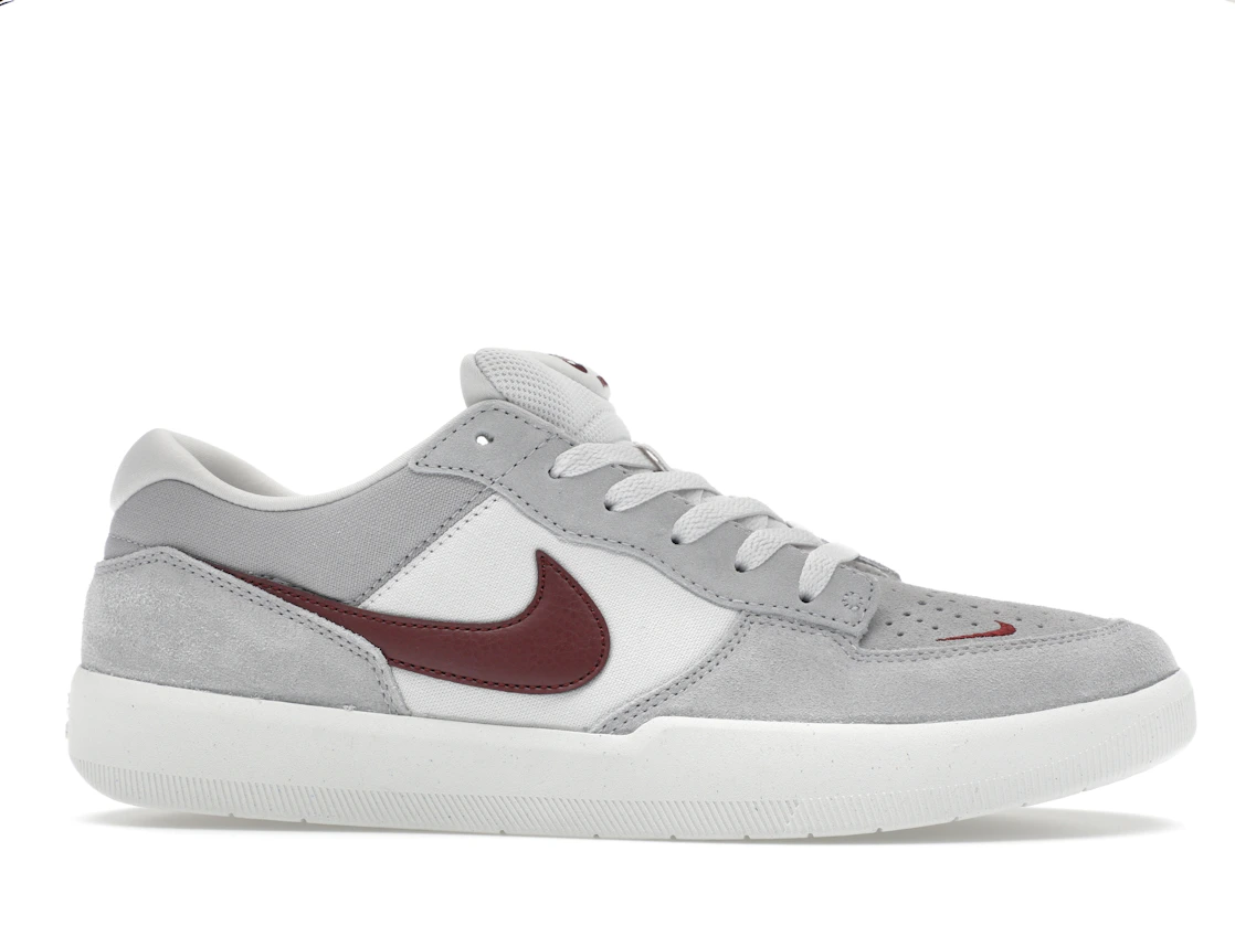 Vue 2 de Nike SB Force 58 Platinum Tint Dark Red