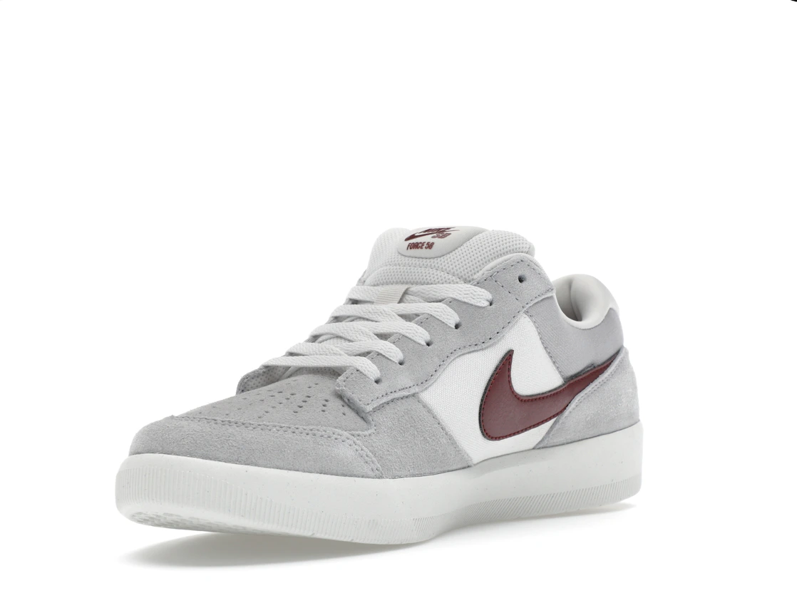 Vue 14 de Nike SB Force 58 Platinum Tint Dark Red
