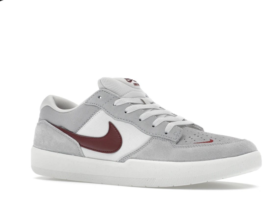 Vue 4 de Nike SB Force 58 Platinum Tint Dark Red