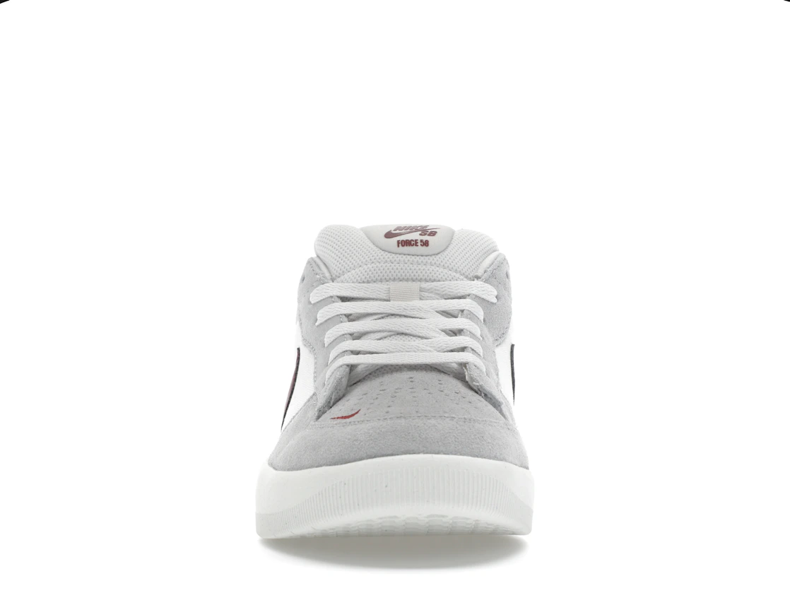 Vue 10 de Nike SB Force 58 Platinum Tint Dark Red