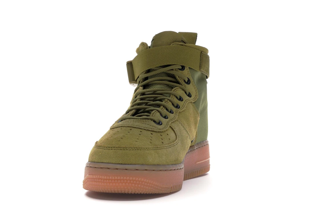 Vue 12 de Nike Sf Af1 Mid Desert Moss Desert Moss