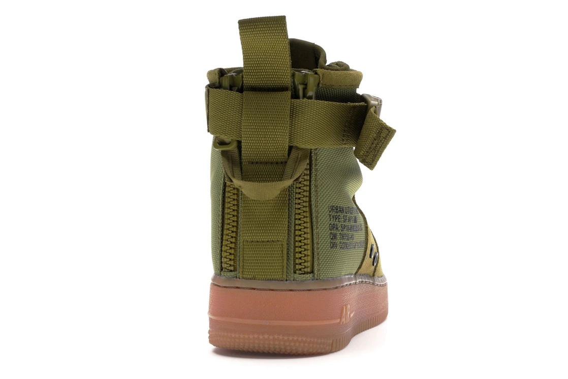 Vue 29 de Nike Sf Af1 Mid Desert Moss Desert Moss