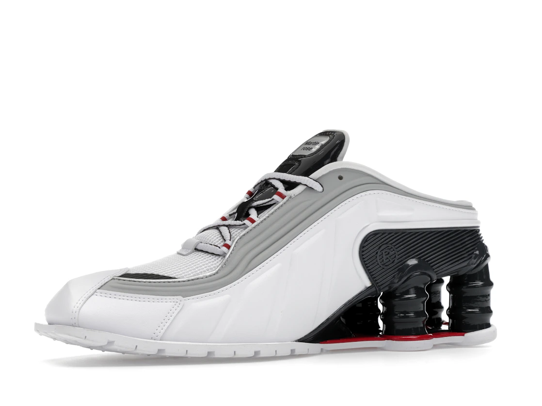 Vue 16 de Nike Shox MR4 Mule Martine Rose Metallic Platinum Varsity Red 