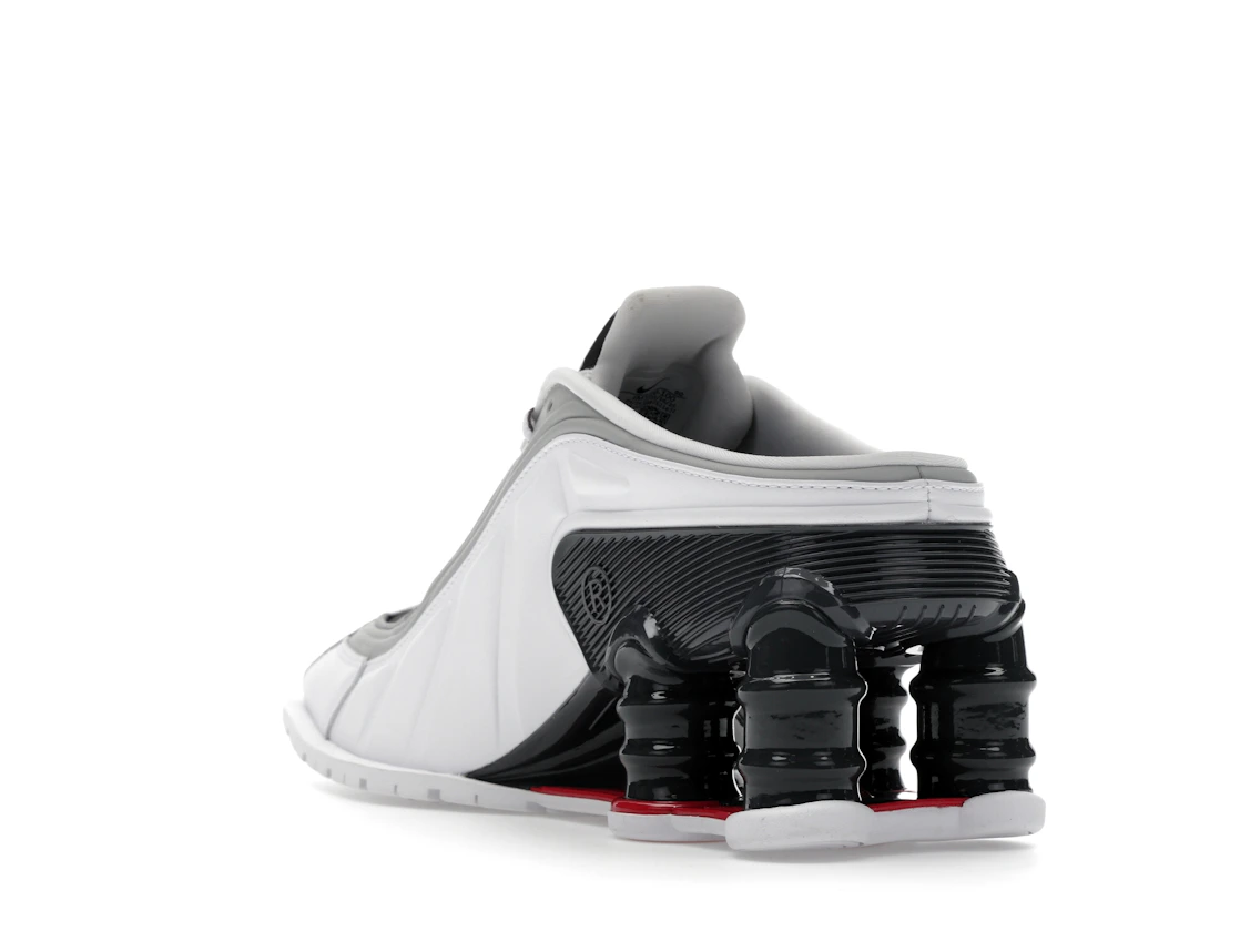 Vue 25 de Nike Shox MR4 Mule Martine Rose Metallic Platinum Varsity Red 