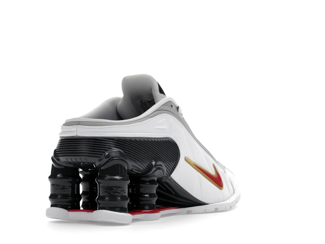 Vue 31 de Nike Shox MR4 Mule Martine Rose Metallic Platinum Varsity Red 