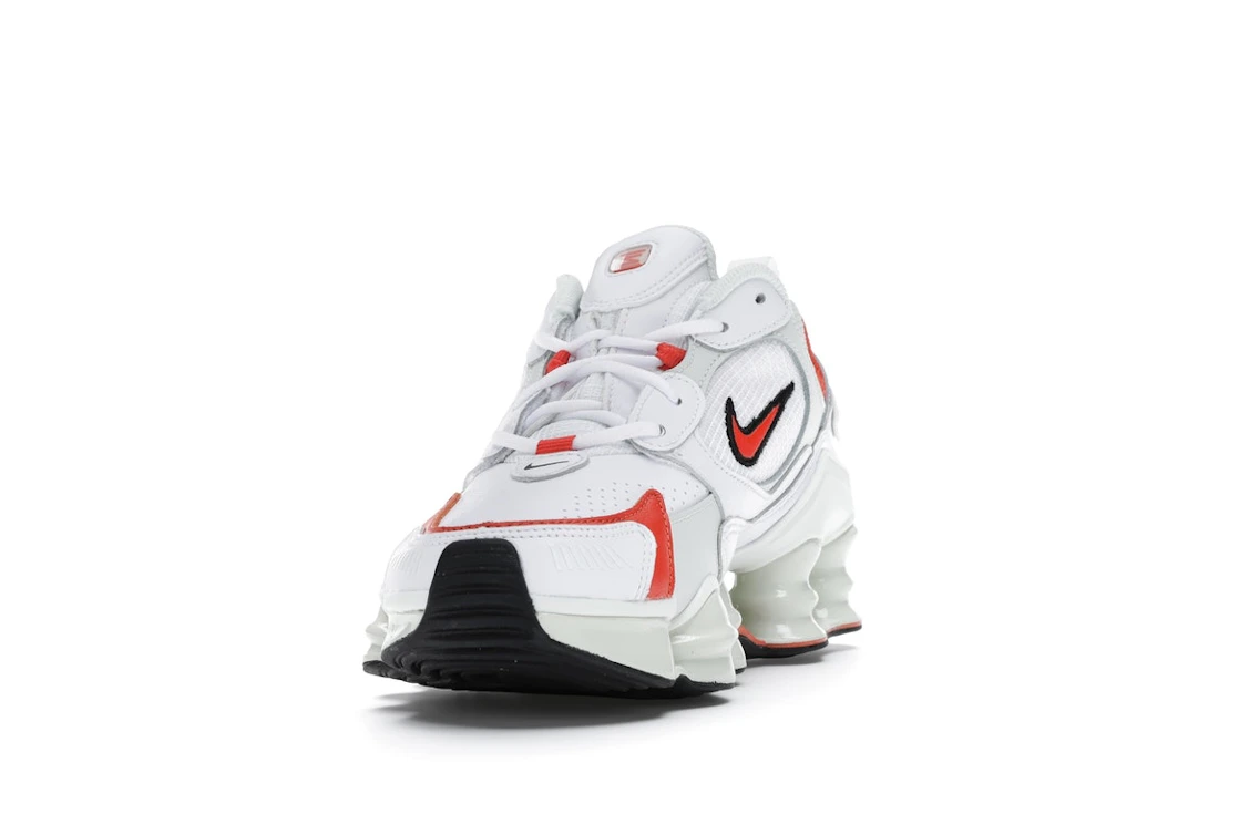 Vue 12 de Nike Shox Nova White Red 