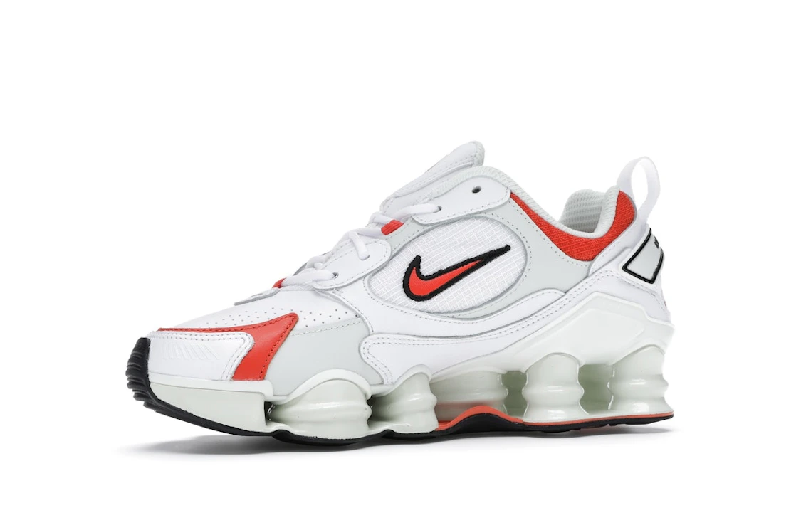Vue 17 de Nike Shox Nova White Red 
