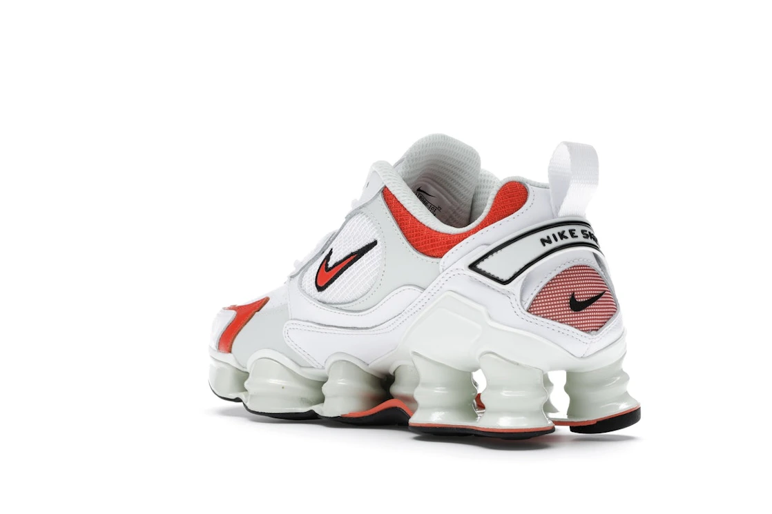 Vue 24 de Nike Shox Nova White Red 