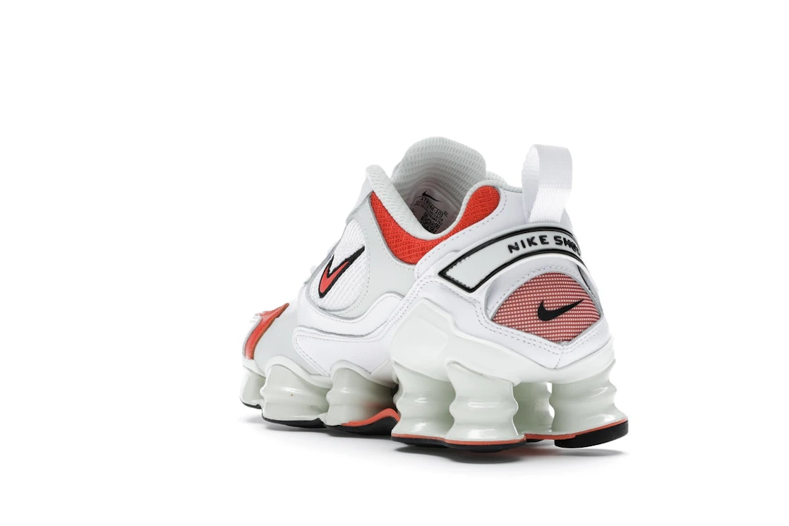 Vue 25 de Nike Shox Nova White Red 
