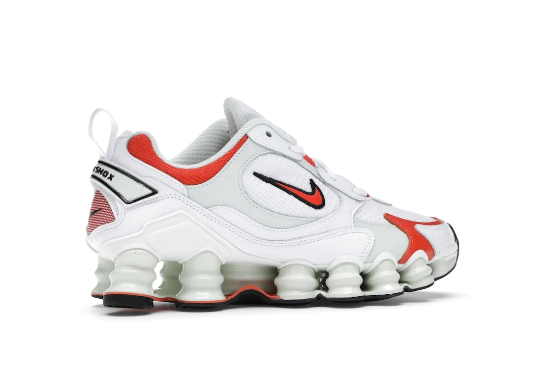 Vue 35 de Nike Shox Nova White Red 