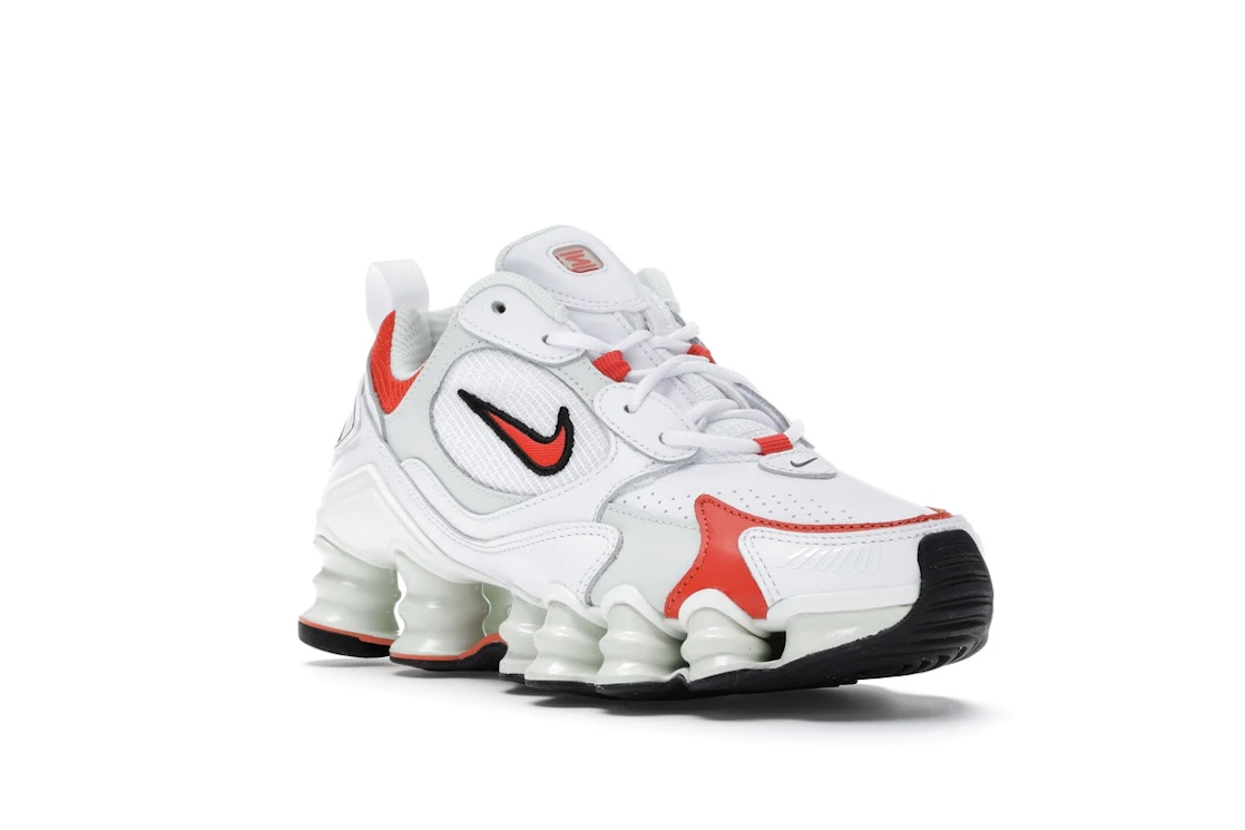 Vue 6 de Nike Shox Nova White Red 