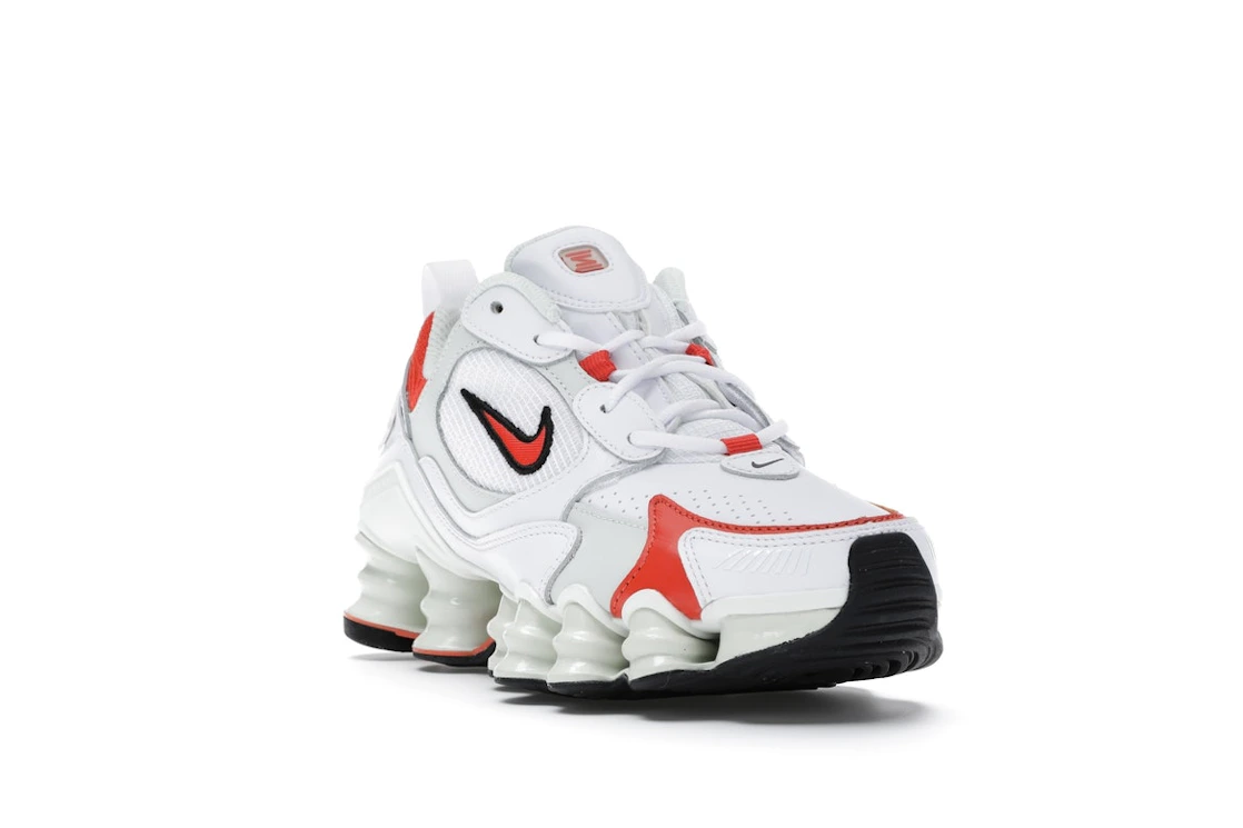 Vue 7 de Nike Shox Nova White Red 