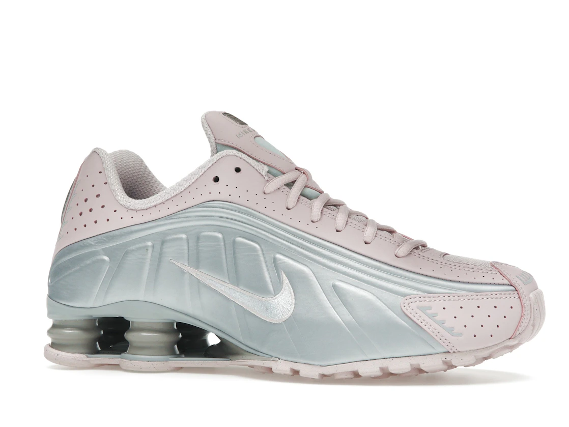 Vue 3 de Nike Shox R4 Barely Rose Metallic Platinum 