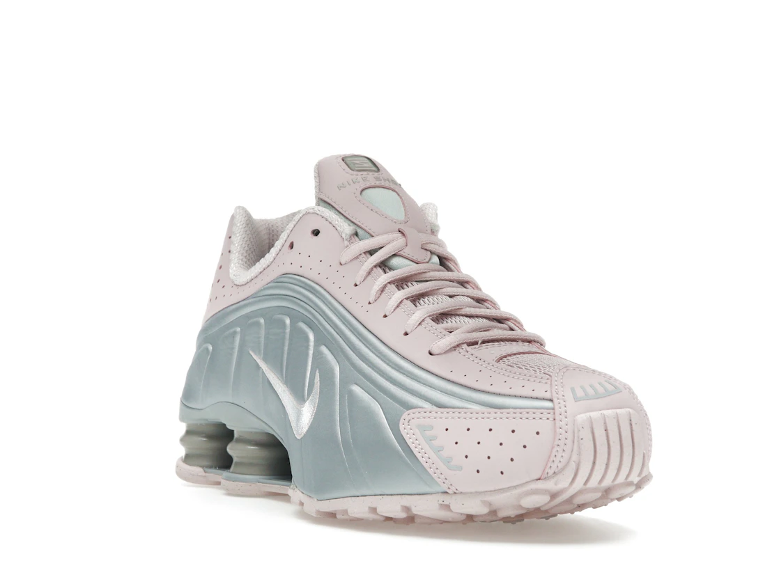 Vue 7 de Nike Shox R4 Barely Rose Metallic Platinum 