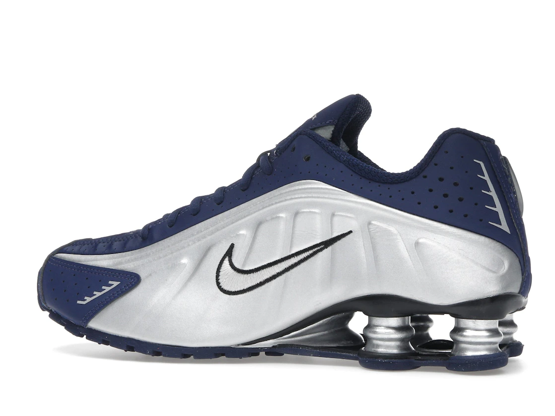 Vue 21 de Nike Shox R4 Blue Void 