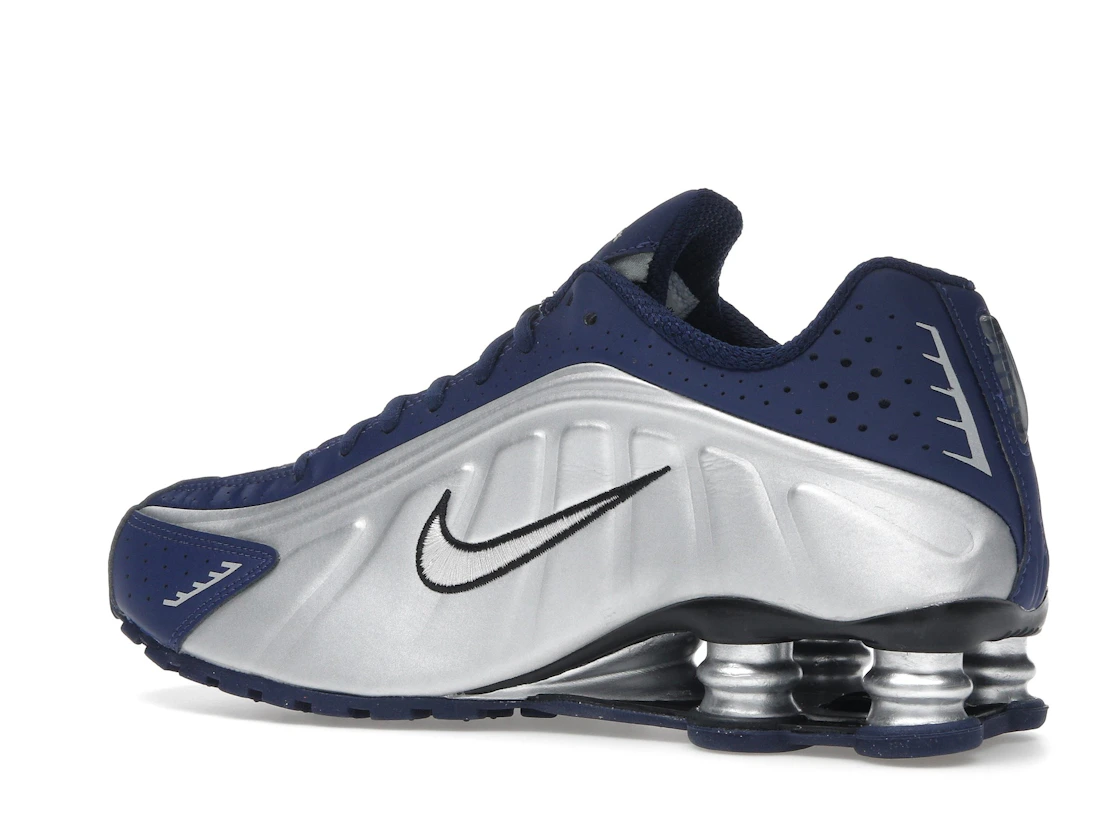 Vue 22 de Nike Shox R4 Blue Void 