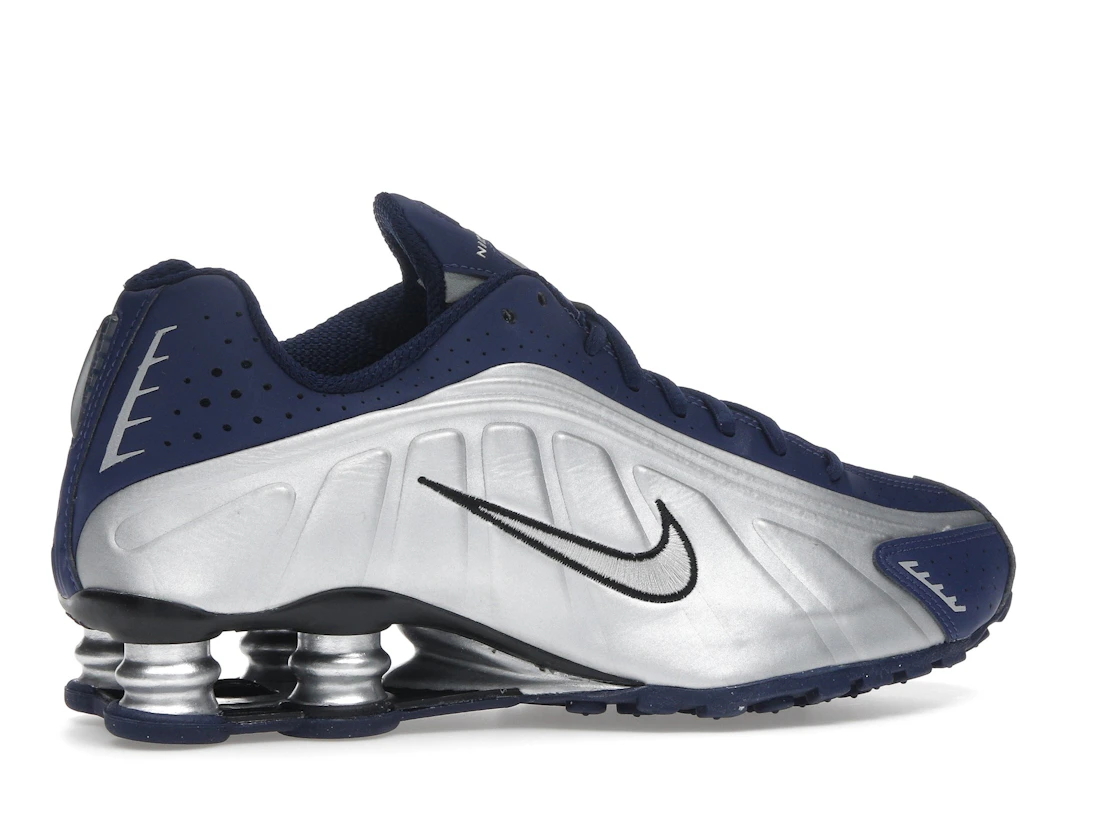 Vue 35 de Nike Shox R4 Blue Void 