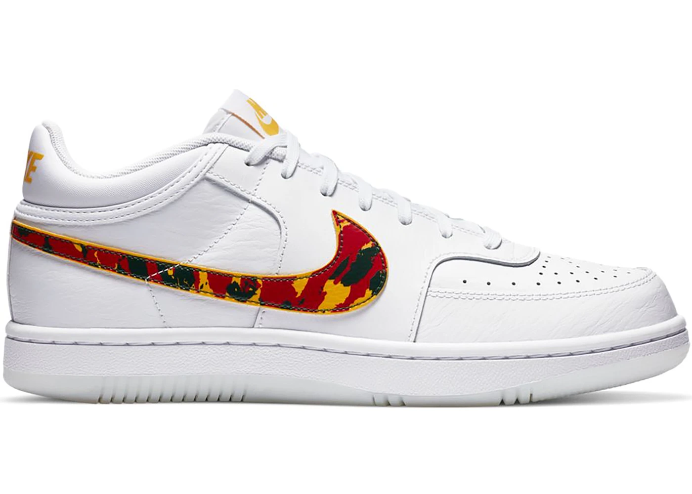 Nike Sky Force 3/4 White Red Camo Swoosh