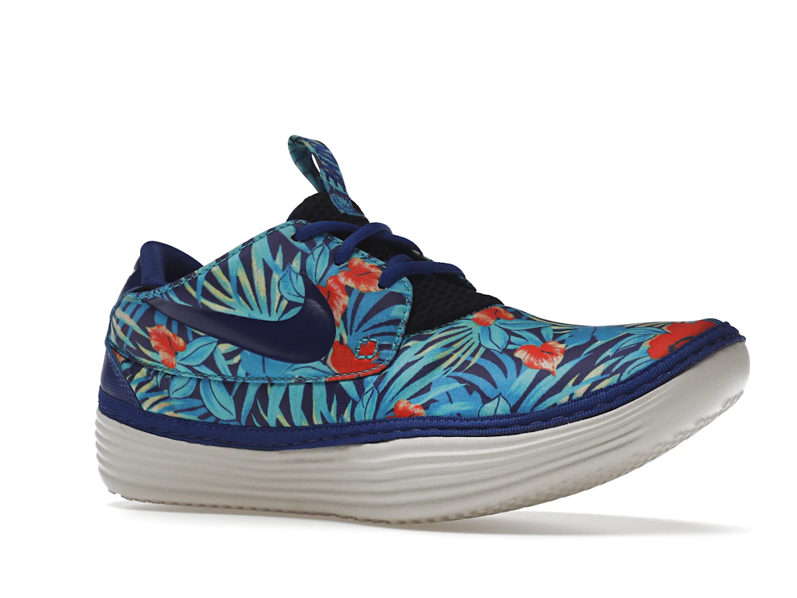 Vue 4 de Nike Solarsoft Moccasin Tropical Floral