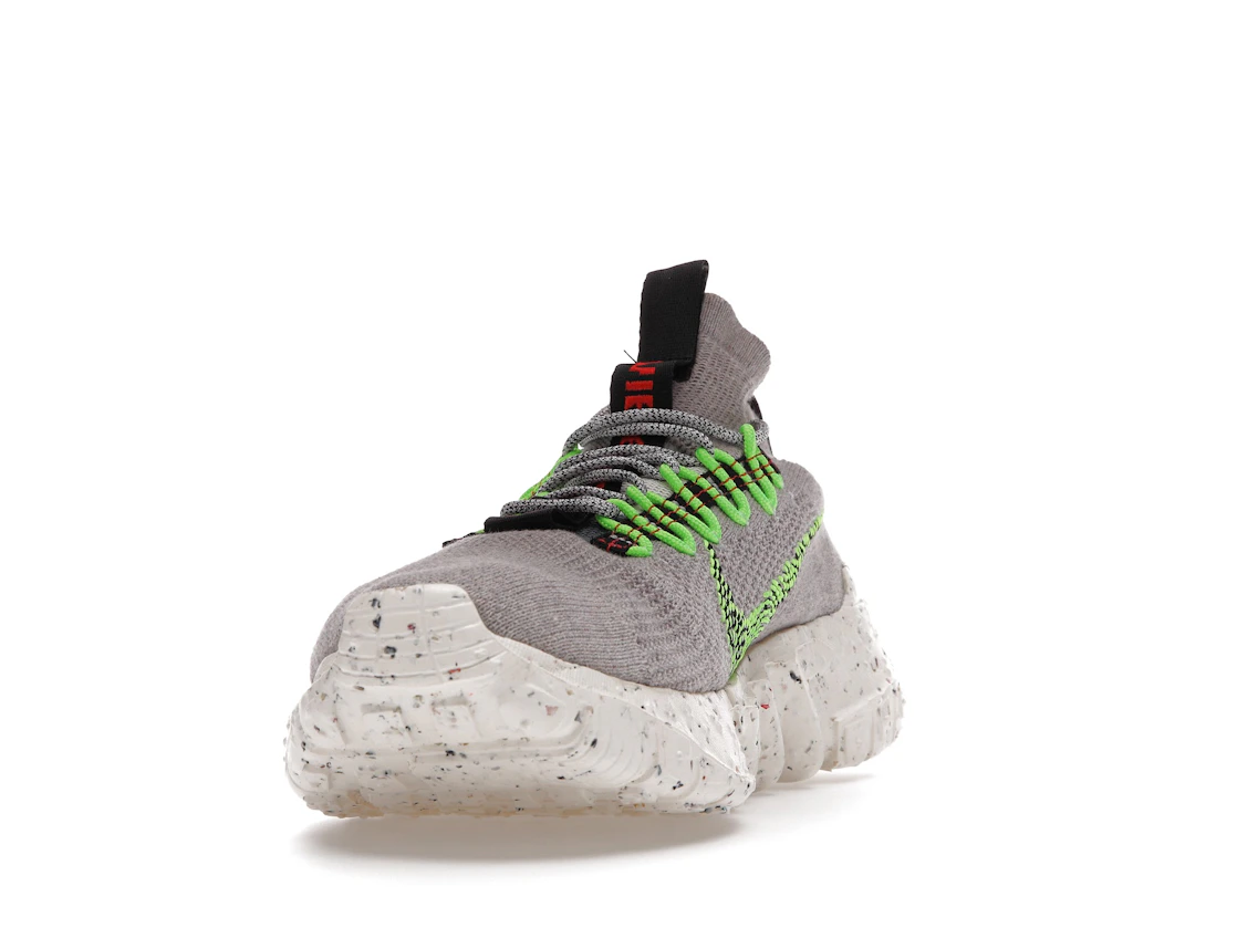 Vue 12 de Nike Space Hippie 01 Electric Green