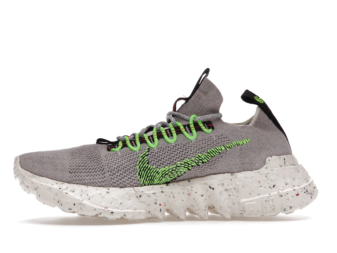 Vue 18 de Nike Space Hippie 01 Electric Green