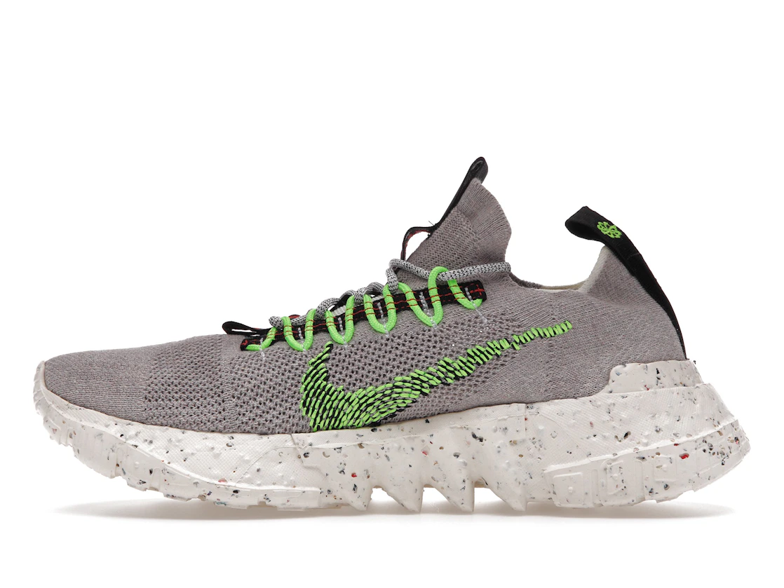 Vue 19 de Nike Space Hippie 01 Electric Green