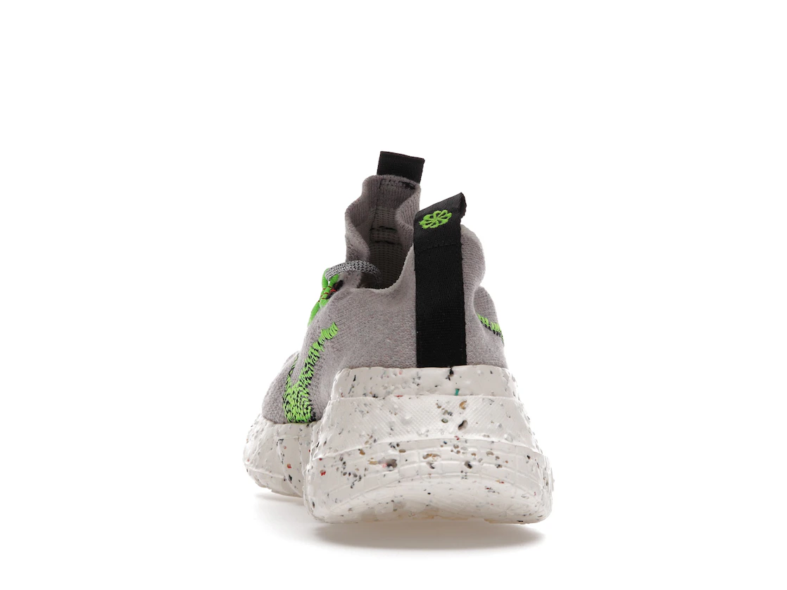 Vue 27 de Nike Space Hippie 01 Electric Green