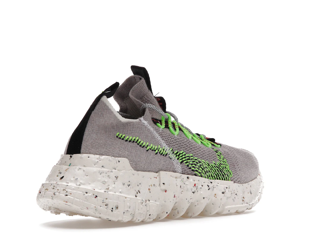Vue 32 de Nike Space Hippie 01 Electric Green