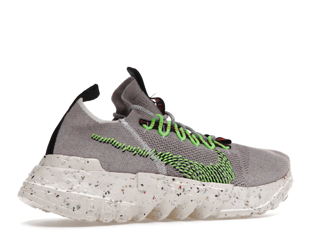 Vue 34 de Nike Space Hippie 01 Electric Green