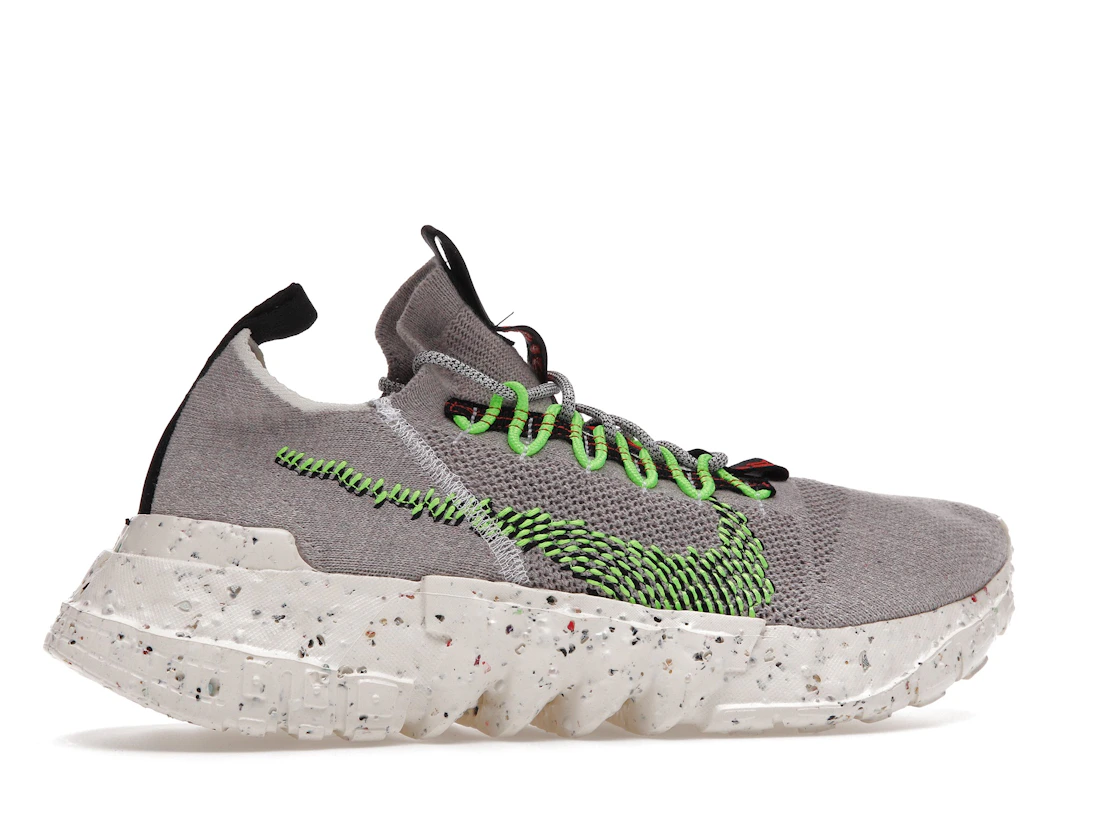 Vue 35 de Nike Space Hippie 01 Electric Green