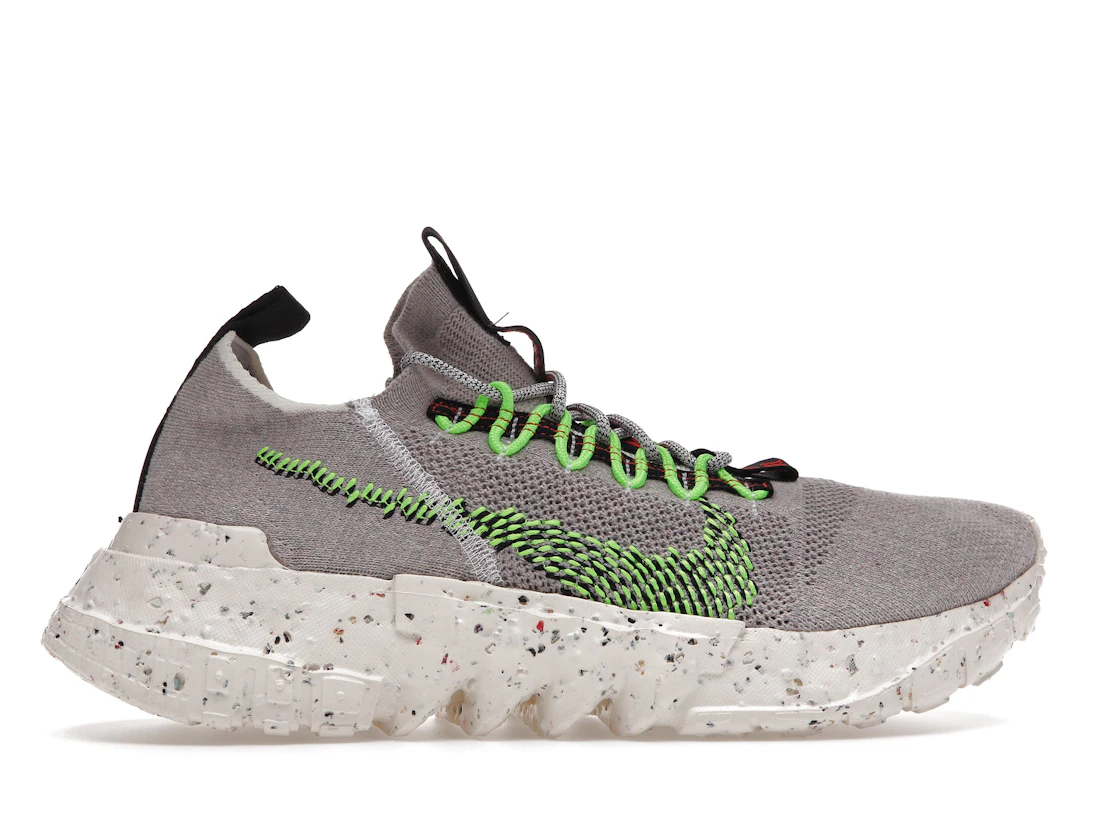 Vue 36 de Nike Space Hippie 01 Electric Green