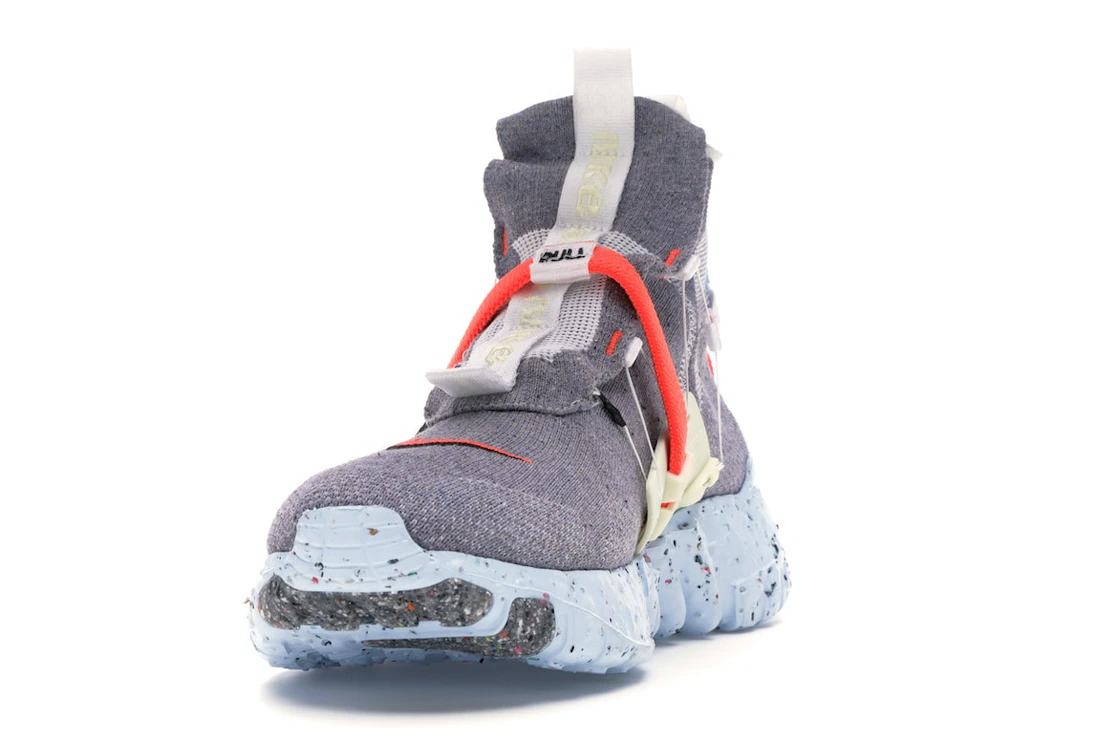 Vue 12 de Nike Space Hippie 03 Vast Grey Hyper Crimson