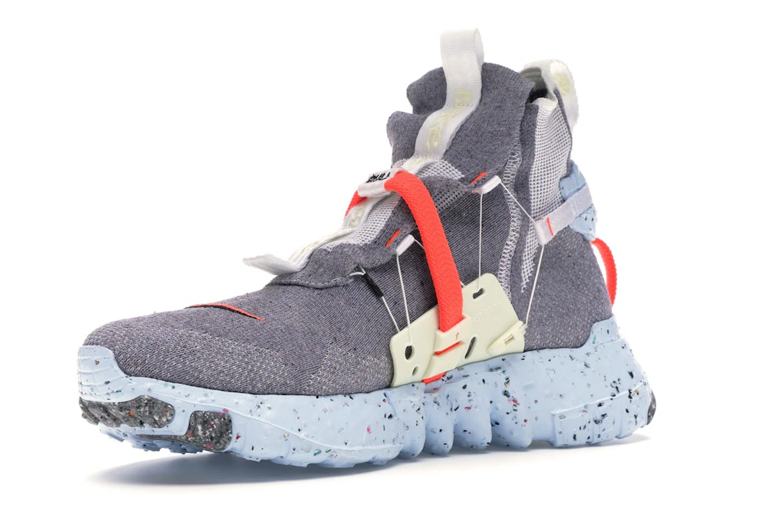 Vue 15 de Nike Space Hippie 03 Vast Grey Hyper Crimson