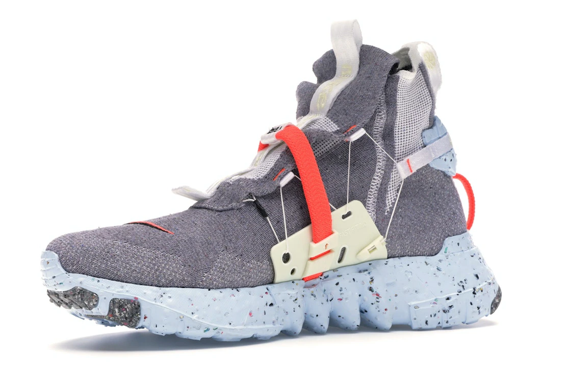 Vue 16 de Nike Space Hippie 03 Vast Grey Hyper Crimson