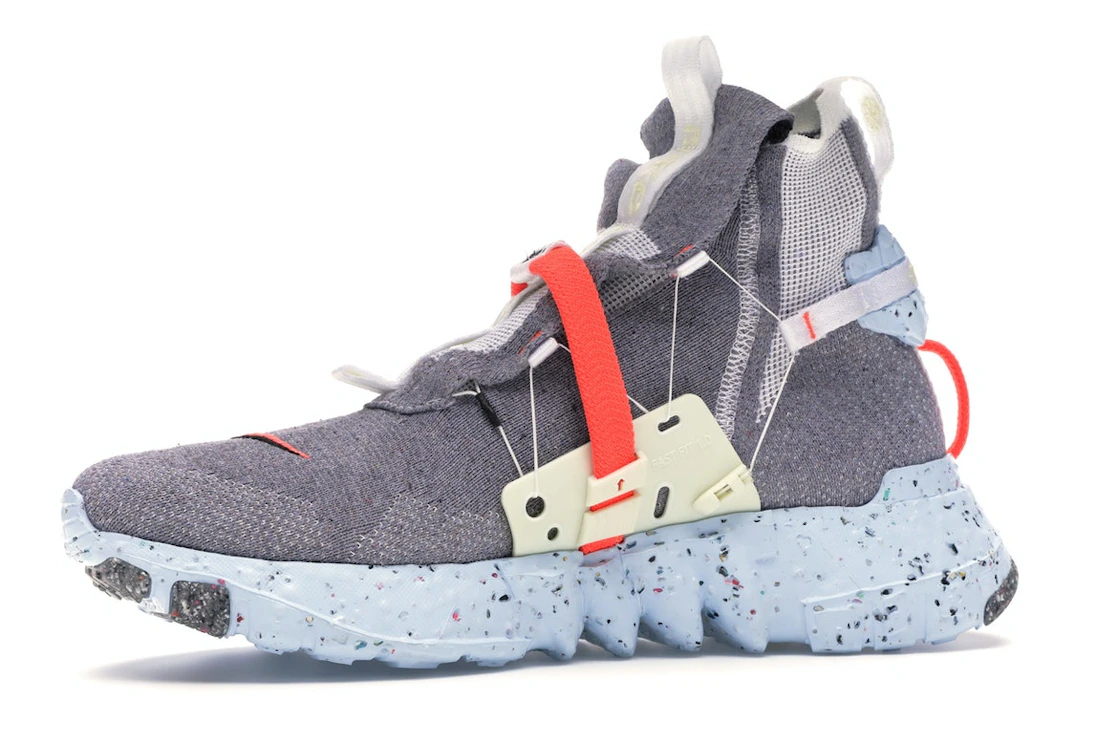 Vue 17 de Nike Space Hippie 03 Vast Grey Hyper Crimson