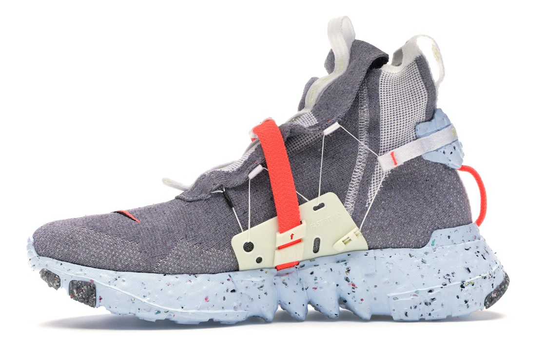 Vue 18 de Nike Space Hippie 03 Vast Grey Hyper Crimson
