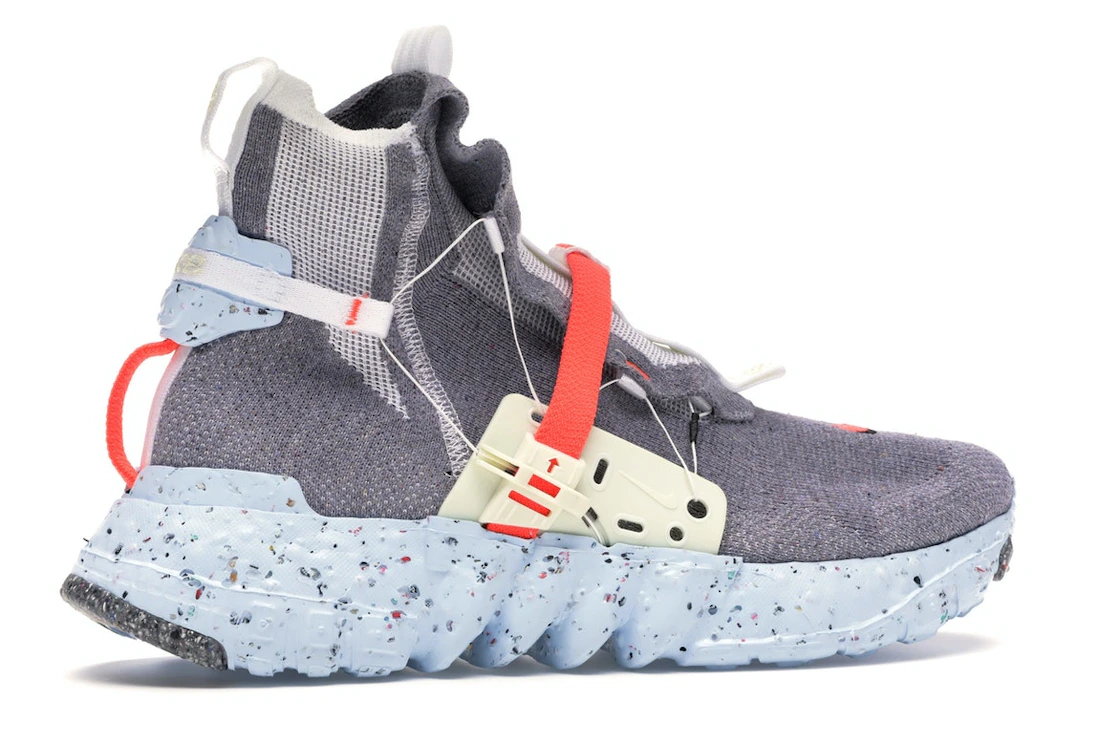 Vue 35 de Nike Space Hippie 03 Vast Grey Hyper Crimson