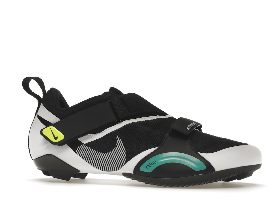 Vue 3 de Nike SuperRep Cycle Black Clear Emerald