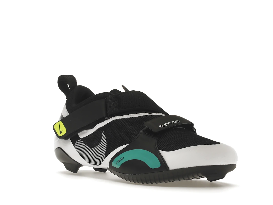 Vue 6 de Nike SuperRep Cycle Black Clear Emerald