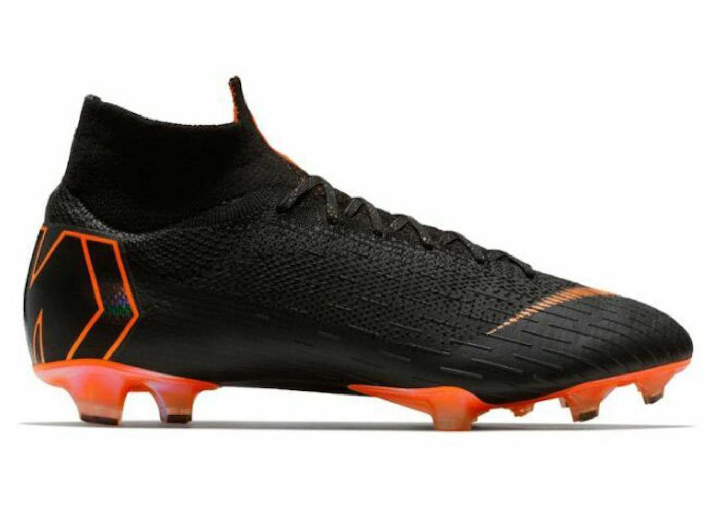 Nike Superfly 6 Elite FG Black Total Orange